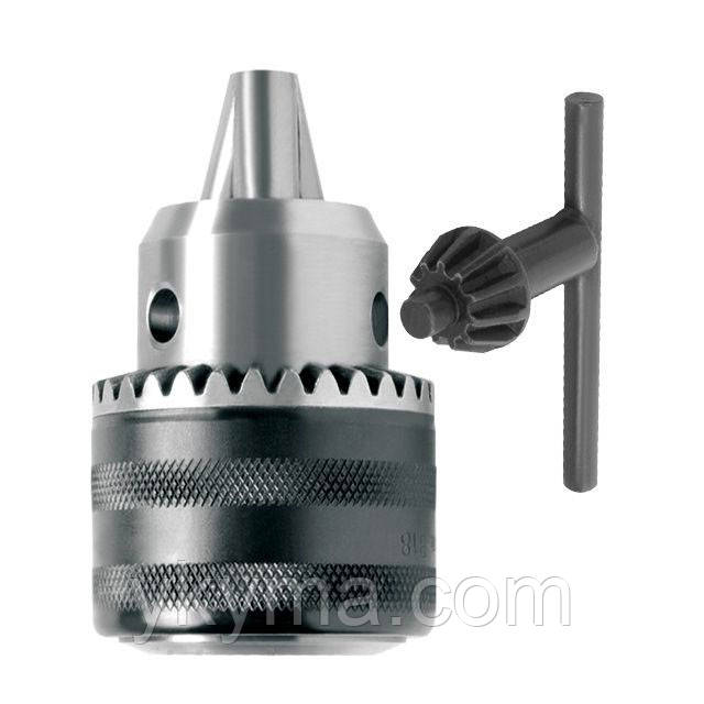 Патрон для дриля з ключем 12 x 1.25, 1.5-13.0 мм INTERTOOL ST-1223