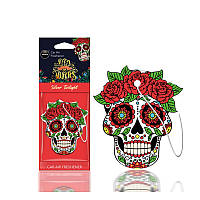 Ароматизатор Aroma Car Cellulose Dia De Los Muertos Silver Tatoo (24 шт.)