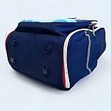 Шкільний рюкзак для хлопчиків із 3D Астронавтом ортопедичний ZMbaby 02 Синій — 3-6 клас, висота 40 см, фото 8