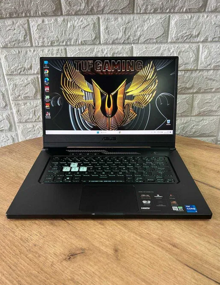 Ноутбук Asus TUF Dash F15 FX516P 15.6" 240Hz i7 11370H 16Gb SSD 1Tb RTX 3070 Б/В, фото 1