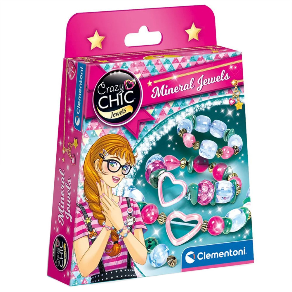 Набір для творчості Clementoni Crazy Chic Mineral Jewels (8005125185801)