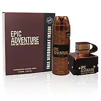 Подарочный набор мужской Emper Epic Adventure (edt/100ml + deo/200ml)