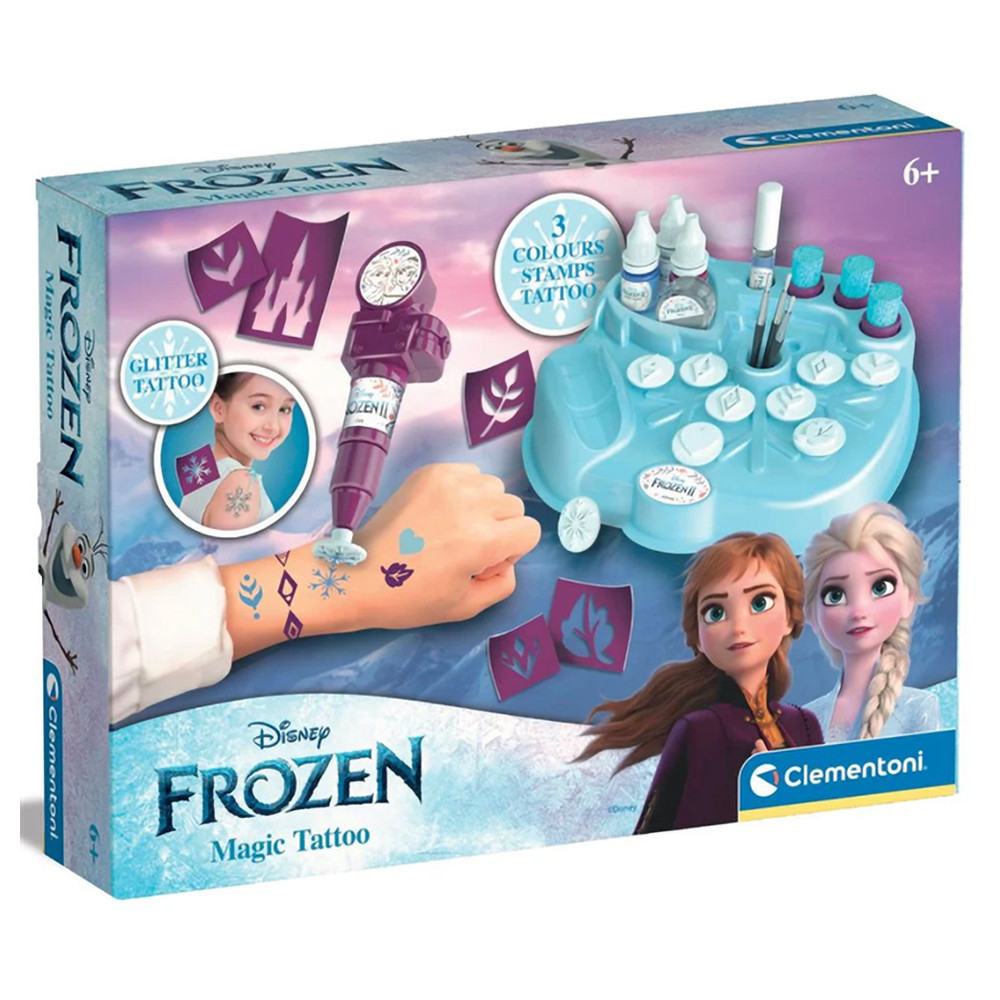 Набір для творчості Clementoni Disney Magic Tatoo Frozen (8005125187218)