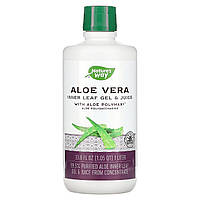 Алоэ Вера Nature's Way Aloe Vera гель и сок из листьев 1 л