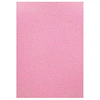 Фоаміран з глітером 20*30 см. світло Рожевий арт 3669-1