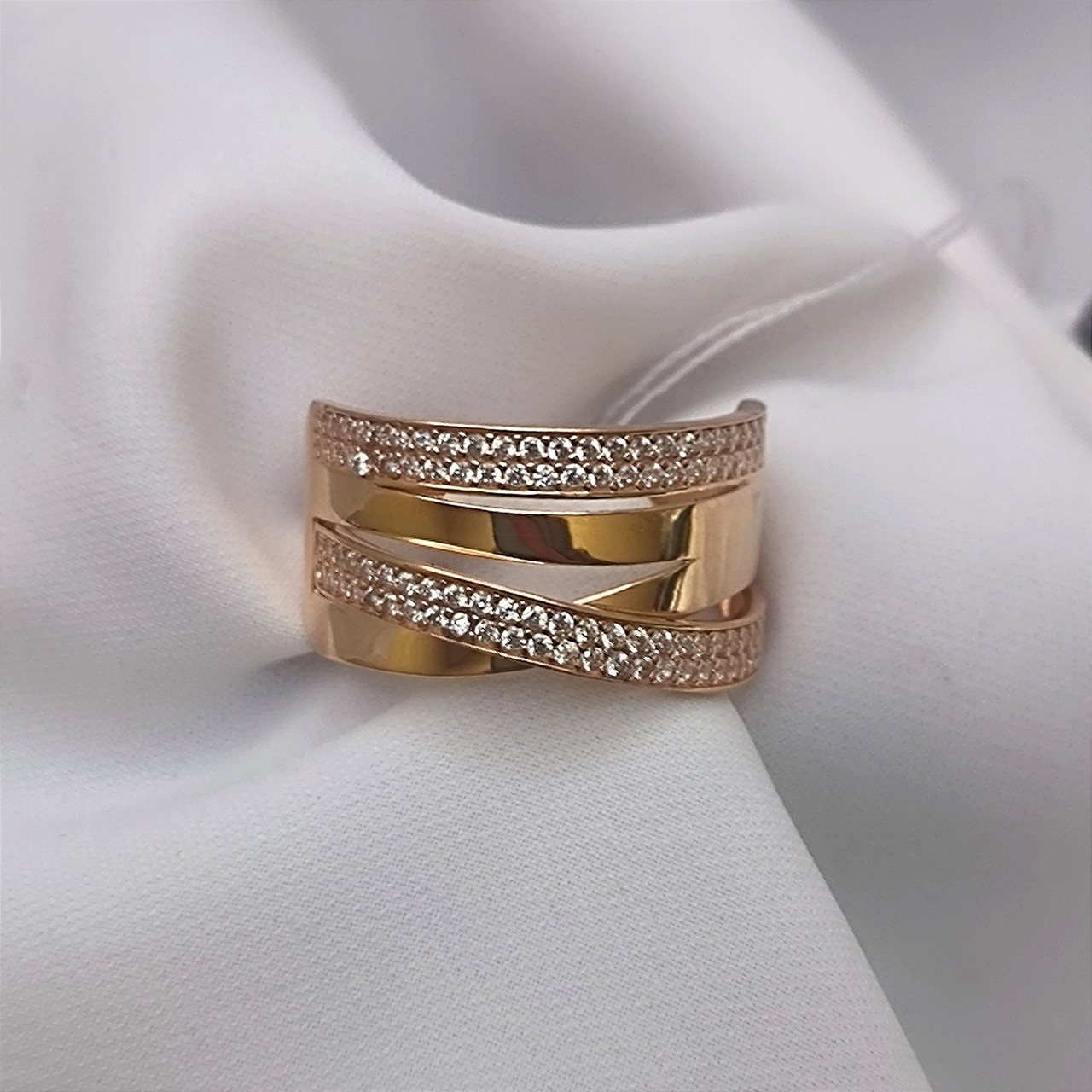 Золоте кільце 585 проби Ukr-gold.com