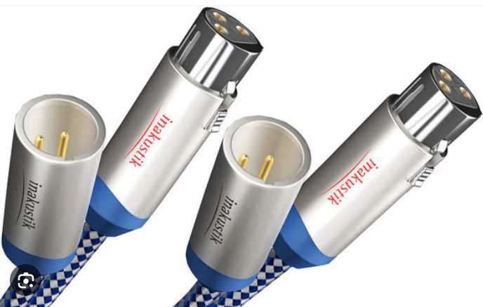 Кабель аудіо балансний Inakustik Premium Audio Stereo XLR 0,75m, фото 1