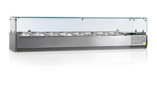 Вітрина настільна для інгредієнтів Tefcold GN 1/4 VK33-180 (+2 С...+10 С), фото 1
