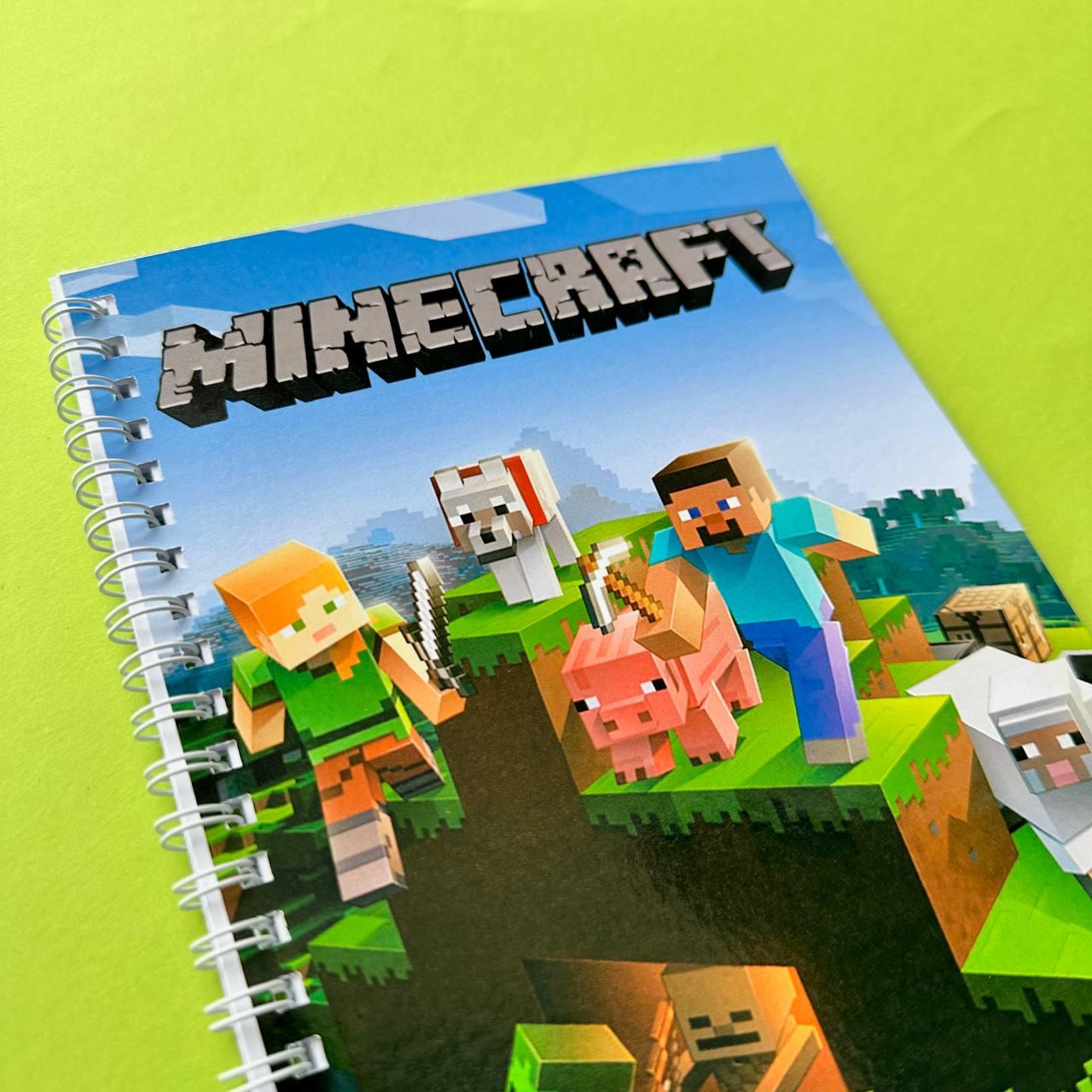 Блокнот "Minecraft" (білі аркуші)