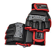 Рукавиці для MMA PowerPlay 3058 Чорно-Червоні S, фото 10