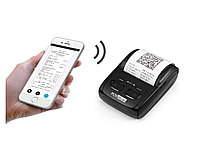 Портативный термопринтер чеков H200 58мм Bluetooth для заведения , Мобильный принтер для ПPPO Checkbox
