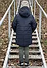 Зимова куртка пуховик для хлопчика на овчині розміри 110-152, фото 5