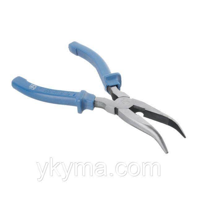 Довгогубці вигнуті 180 мм INTERTOOL HT-0125