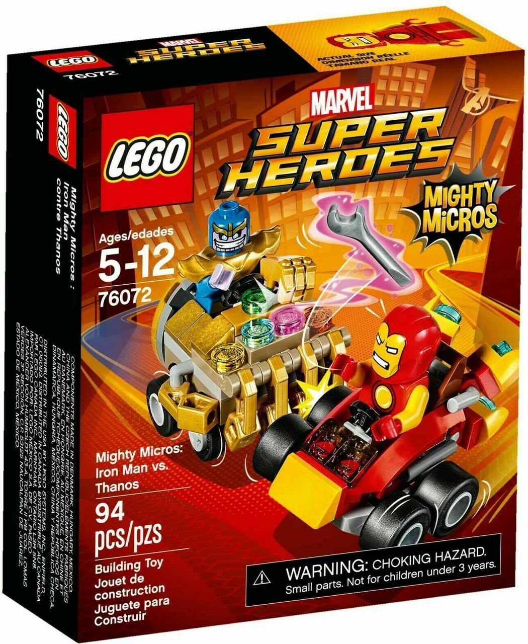 Lego Super Heroes Залізна людина проти Таноса 76072
