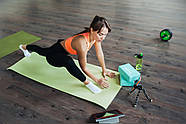 Блок для йоги PowerPlay 4006 Yoga Brick М'ятний, фото 6