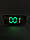 LED-годинник настільний з термометром (проєкція, будильник, календар) VST-896 від USB зелені цифри, червона, фото 3