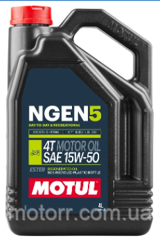 Моторна олива Motul NGEN 5 SAE 15W50 4T (4L)