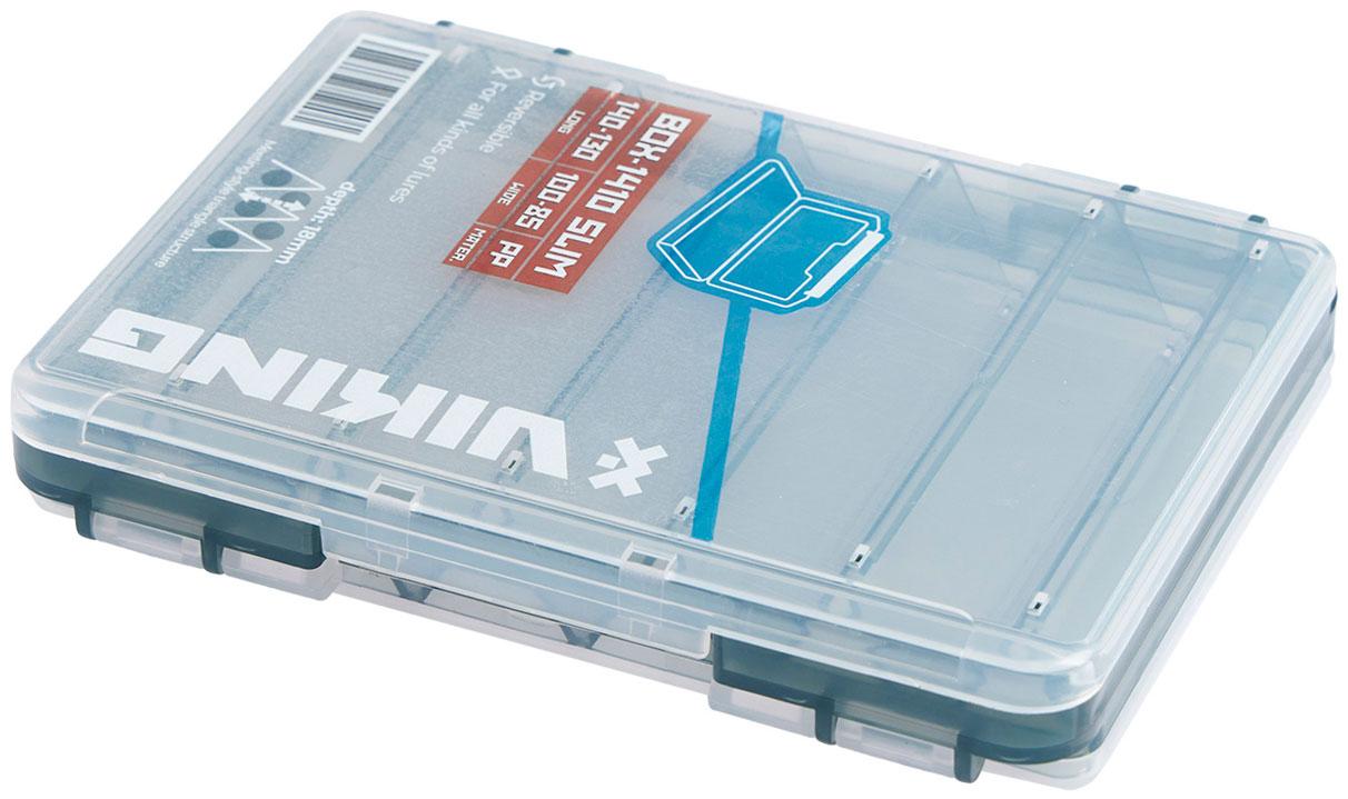Коробка Viking Fishing Reverseable Box-1410 Slim 140х100x18mm, фото 1