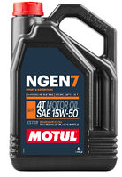 Моторное масло Motul NGEN 7 SAE 15W50 4T (4L)