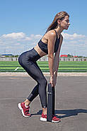 Тканева гумка для фітнесу та спорту PowerPlay 4111 Hip Band L Light Чорна (d_84cm), фото 11