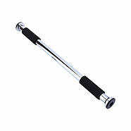 Турнік розсувний PowerPlay 4128 Pull Up Bar (60-90см.) Steel/Black, фото 3