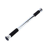 Турнік розсувний PowerPlay 4128 Pull Up Bar (60-90см.) Steel/Black, фото 5
