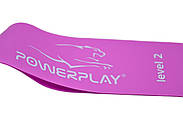Резинка для фітнесу PowerPlay 4140 Level 2 Stretch Band (6-10 кг.) Фіолетова, фото 6