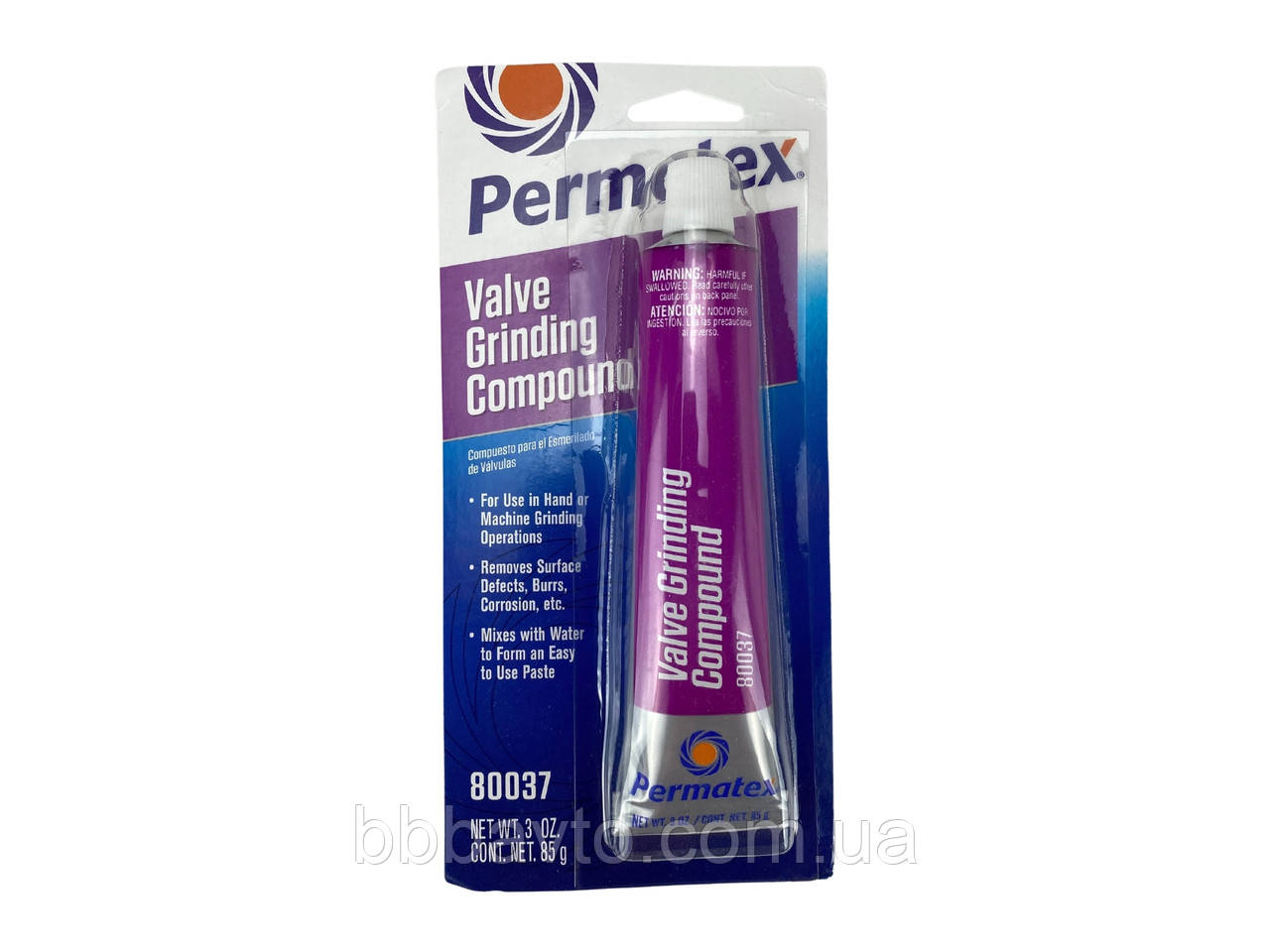 Паста для притирання клапанів Permatex Valve Grinding Compound 80037 85 g, фото 1