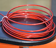 Скакалка швидкісна PowerPlay 4202 Ultra Speed Rope Червона (2,9m.), фото 9