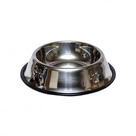 Миска металева для домашніх тварин 22см KNZ