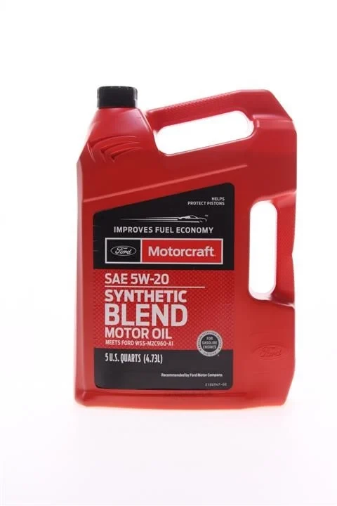 Моторне мастило Ford 5W-20 Motorcraft Synthetic Blend (5л), фото 1