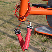 Скакалка швидкісна на підшипниках PowerPlay 4208 Fitness Jump Rope Червона (3m.), фото 5