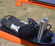 Скакалка швидкісна PowerPlay 4211 X ROPE з обтяжувачами (120г*2) Чорна (3м.), фото 6