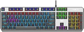 Клавіатура AULA F2066-II RGB Blue Switch black (6948391234526) (DW)