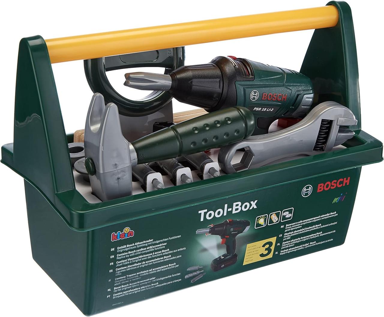 Міні-кейс для інструментів Tool-Box Bosch mini Theo Klein 8429, фото 1