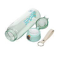 Пляшка для води CASNO 550 мл KXN-1220 Зелена, фото 6