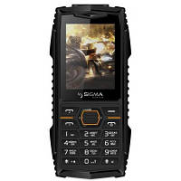Мобильный телефон Sigma X-treme AZ68 Black Orange (4827798374917) ТЦ Арена ТЦ Арена