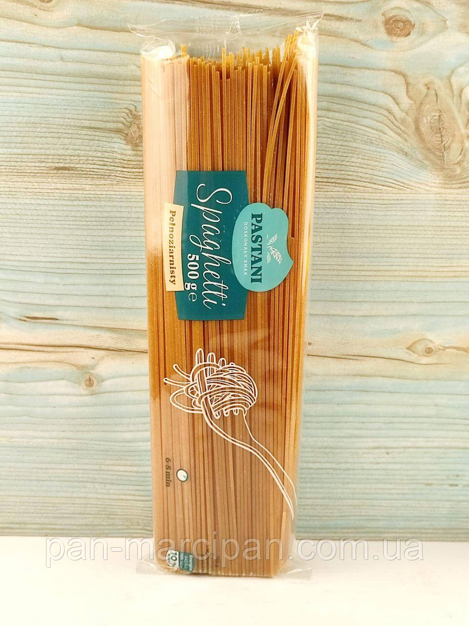 Макарони цільнозернові Pastani Spaghetti 500 г Польща, фото 1