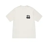 Футболка біла Stussy Classic Dice | Stussy Classic Dice Black TEE | Futbolka.top