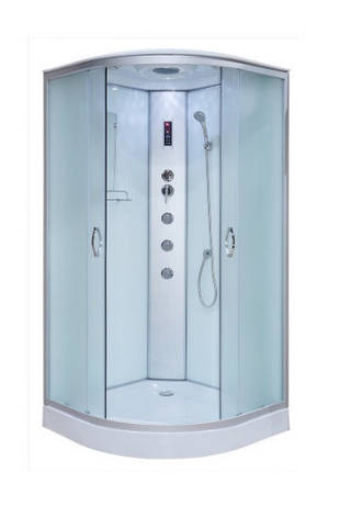 Гідромасажний бокс KO&PO 126 (90) RF 90х90х215 з електронікою, фото 1