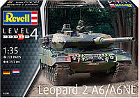 Leopard 2A6/A6NL. Сборная модель танка в масштабе 1/35. REVELL 03281