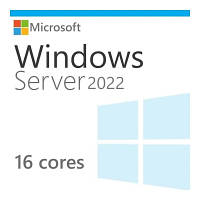 ПО для сервера Microsoft Windows Server 2022 Standard - 16 Core License Pack Commerci (DG7GMGF0D5RK_0005) ТЦ