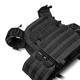Бронежилет PRO 4-го класу захисту Чорний, фото 9