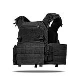 Бронежилет PRO 4-го класу захисту Чорний, фото 4