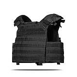 Бронежилет PRO 4-го класу захисту Чорний, фото 6