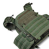 Бронежилет PRO 4-го класу захисту Олива, фото 9