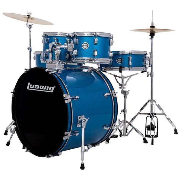 Ударна установка Ludwig Accent Fuse 5pc Blue, фото 1