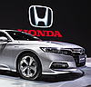 Емблема металевий напис HONDA (Хонда) багажник (наліпка) - Хром 145х18 мм, фото 10