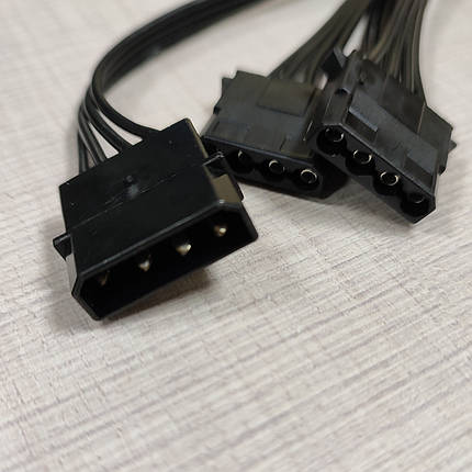 Кабель живлення SSD HDD MOLEX  to 4 x MOLEX, фото 1