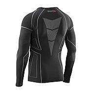 Термокофта (лонгслів) X TECH Maglia Race 3 Munica Lunga giroc Nero XXL/XXXL Чорна, фото 5